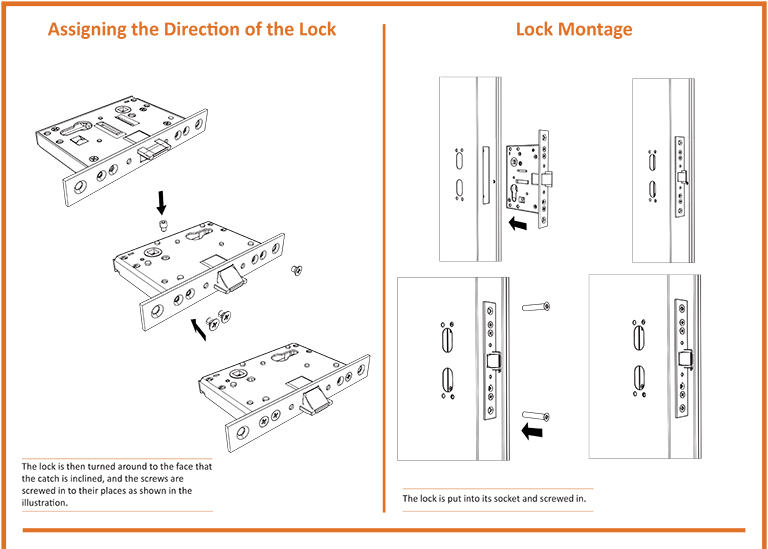 Assigning the Direction of Fire Door Lock