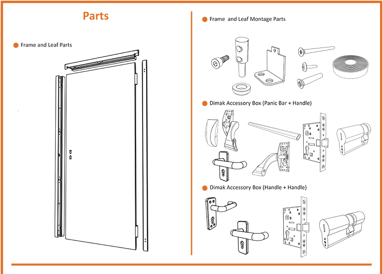 Fire Door Parts Dimak