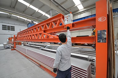 Industrial Door Panel Line