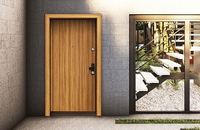 Steel Entrance Door Pura 01
