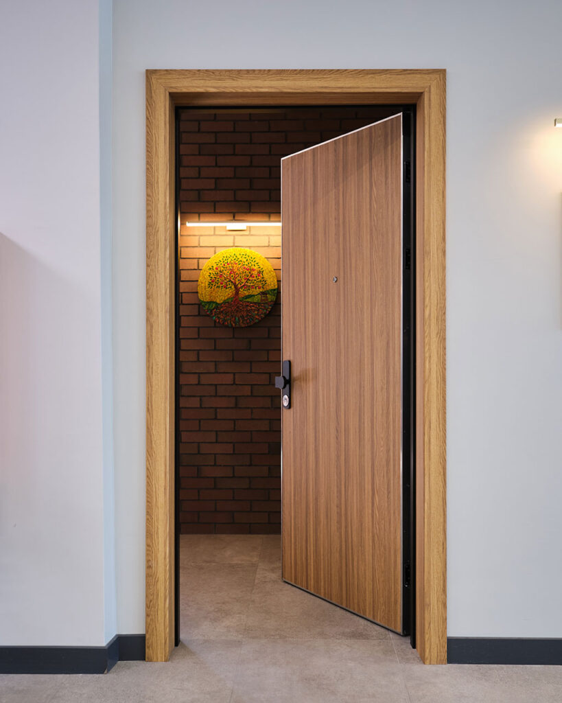 Pura Series 01 Steel Security Entrance Doors - Dimak Door