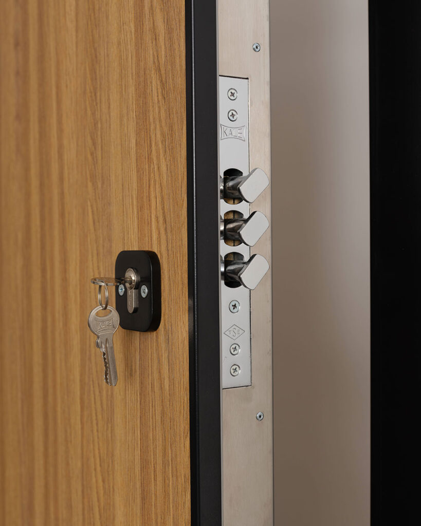 Pura Series 01 Steel Security Entrance Doors - Dimak Door
