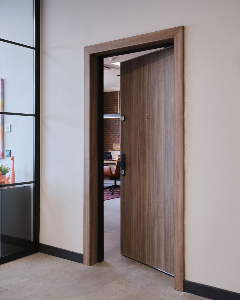 Pura Series 02 Steel Security Entrance Doors - Dimak Door