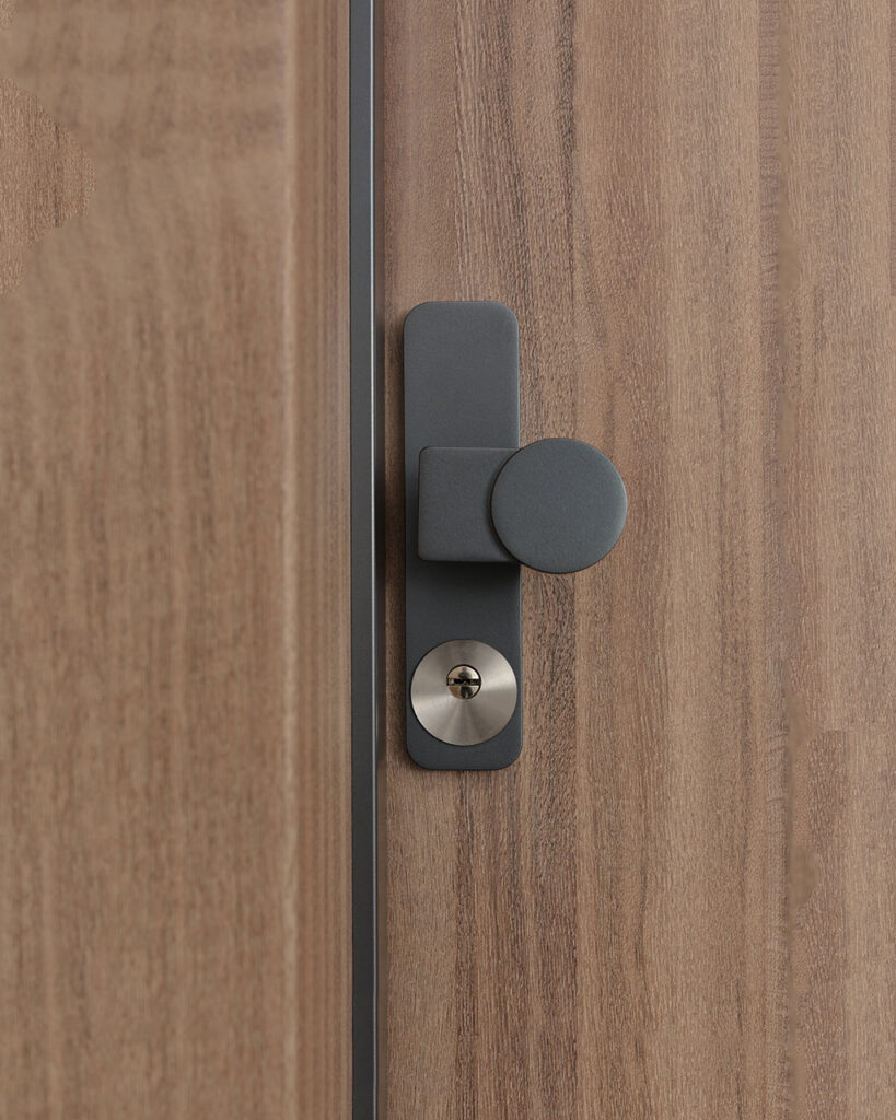 Pura Series 02 Steel Security Entrance Doors - Dimak Door